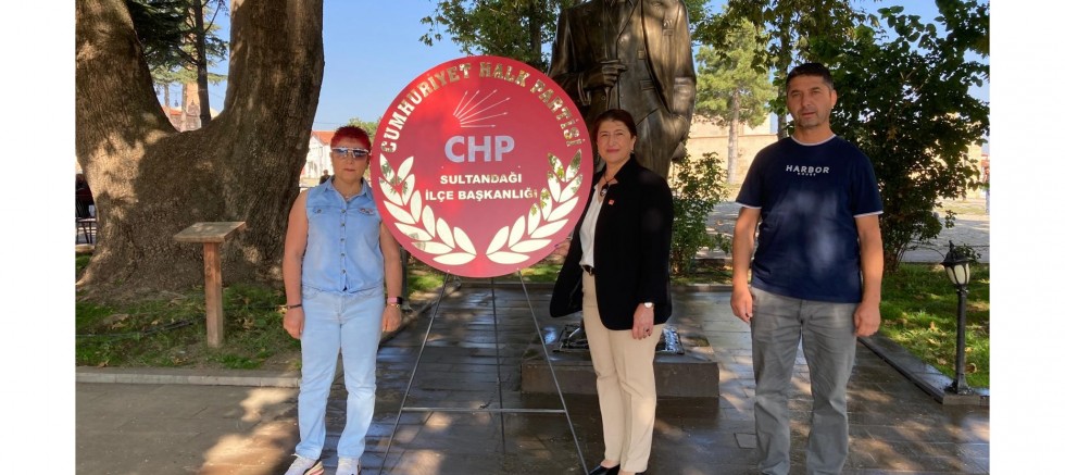 CHP SULTANDAĞI İLÇE BAŞKANLIĞI'NDAN 101.YIL KUTLAMASI