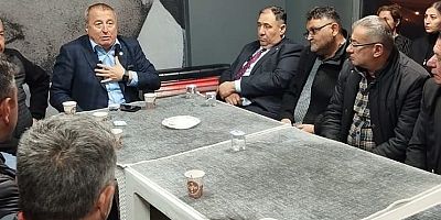 İYİ PARTİLİ HAKAN ŞEREF OLGUN SULTANDAĞI’NDAYDI 